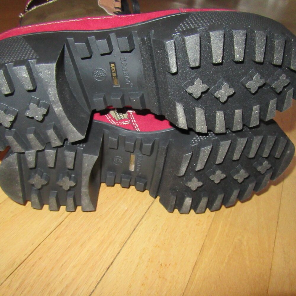 Bamboo Color Block Boots/Platform/Side Zi/Size 8.… - image 7